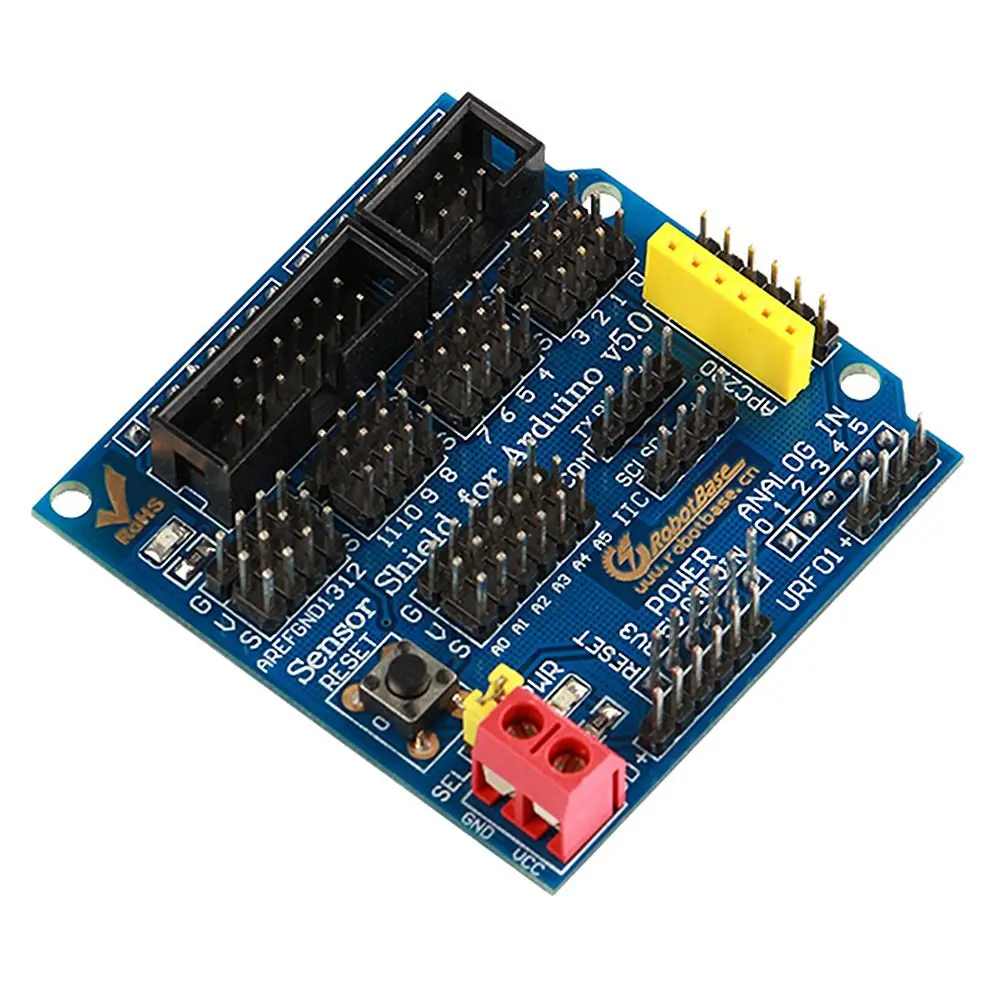 Arduino Sensor Shield V Datasheet Features Pinouts And Specifications